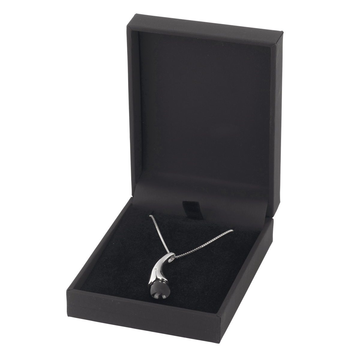 Soft Touch Pendant Box Allure Pendant Jewellery Box Pollards & Talbots