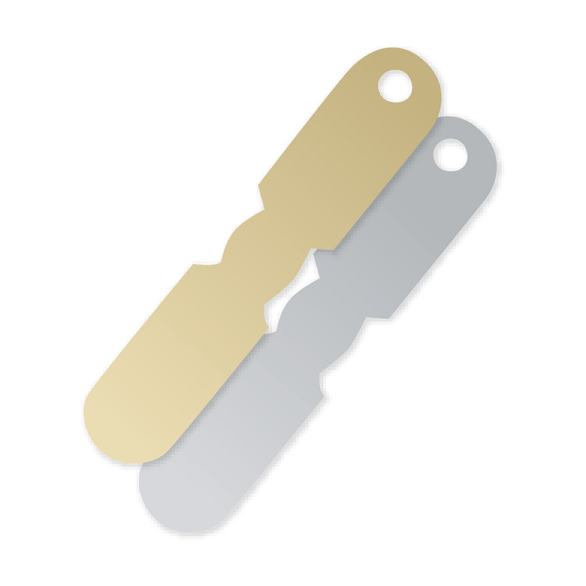 Arch Crown Button Fastener Tag Arch Crown Jewellers Accessories