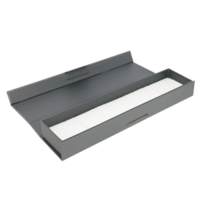 Folding recycled bracelet watch jewellery box