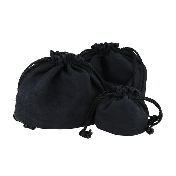 Drawstring Flock Pouch