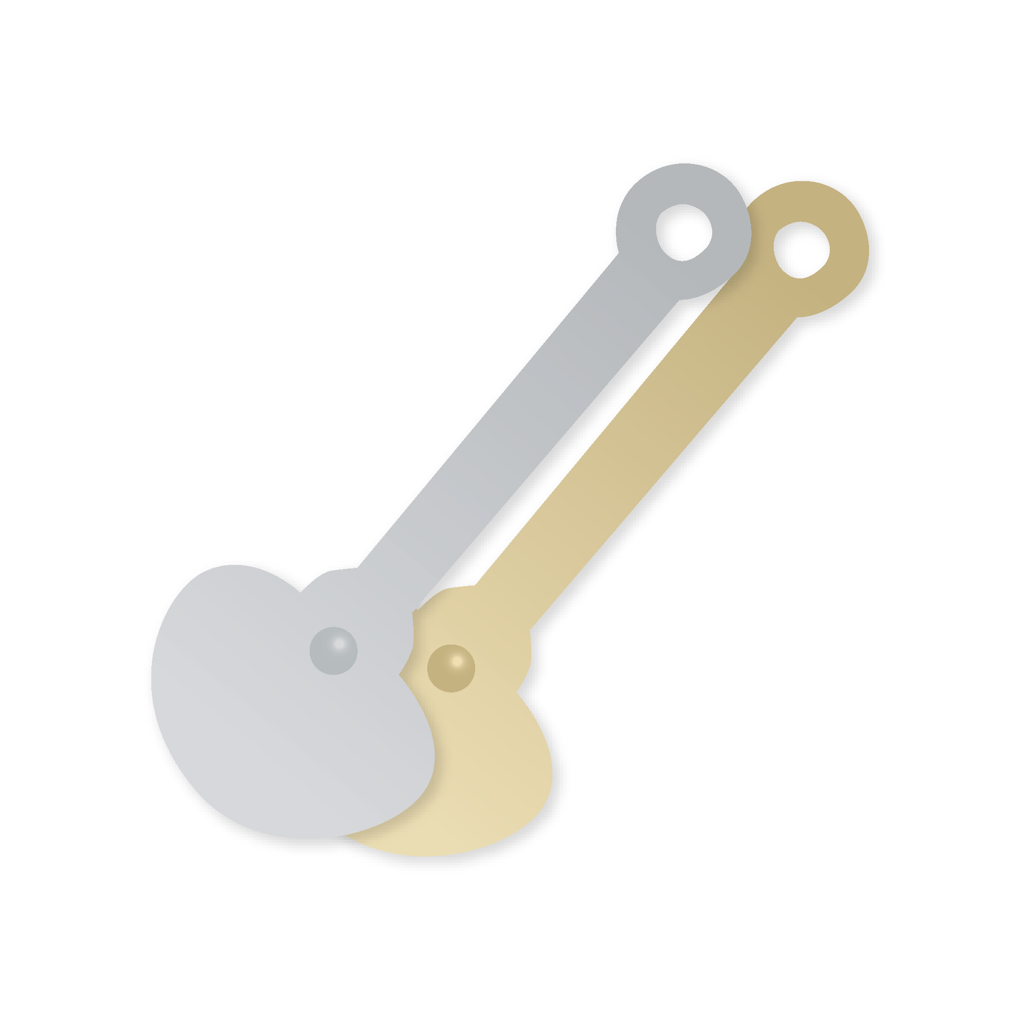 Arch Crown Button Fastener Tag | Arch Crown Jewellers Accessories ...