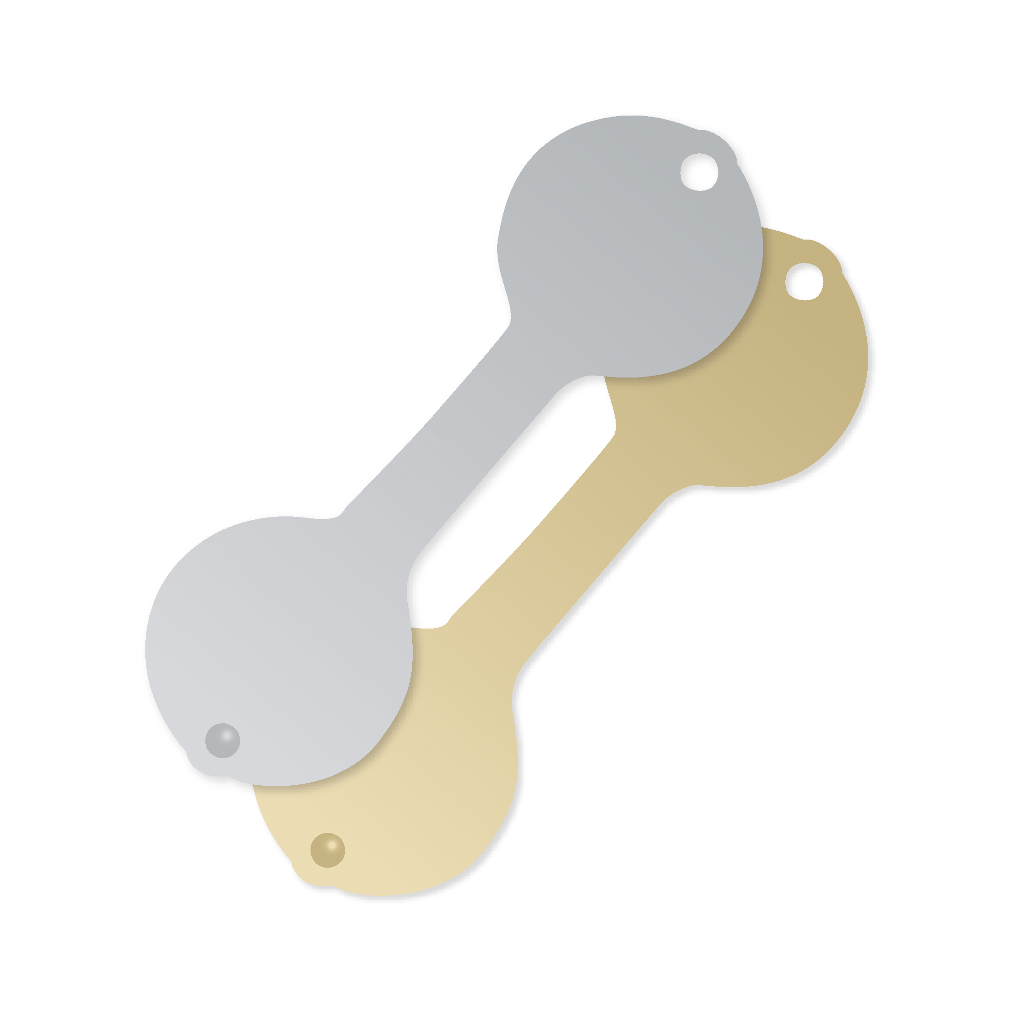 Arch Crown Button Fastener Tag | Arch Crown Jewellers Accessories ...