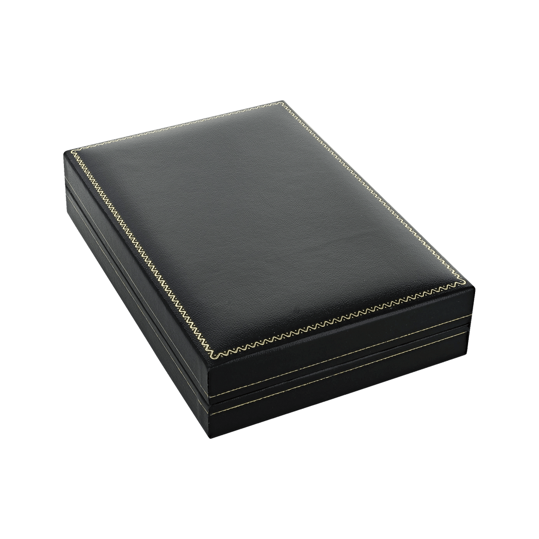 Classic Leatherette Necklace Box | Classic Jewellery Box | Pollards ...
