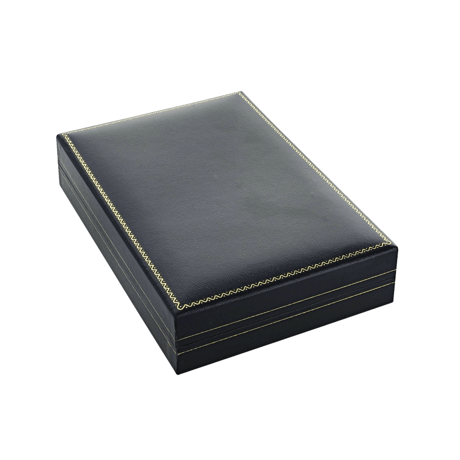 Classic Leatherette Necklace Box | Classic Jewellery Box | Pollards ...