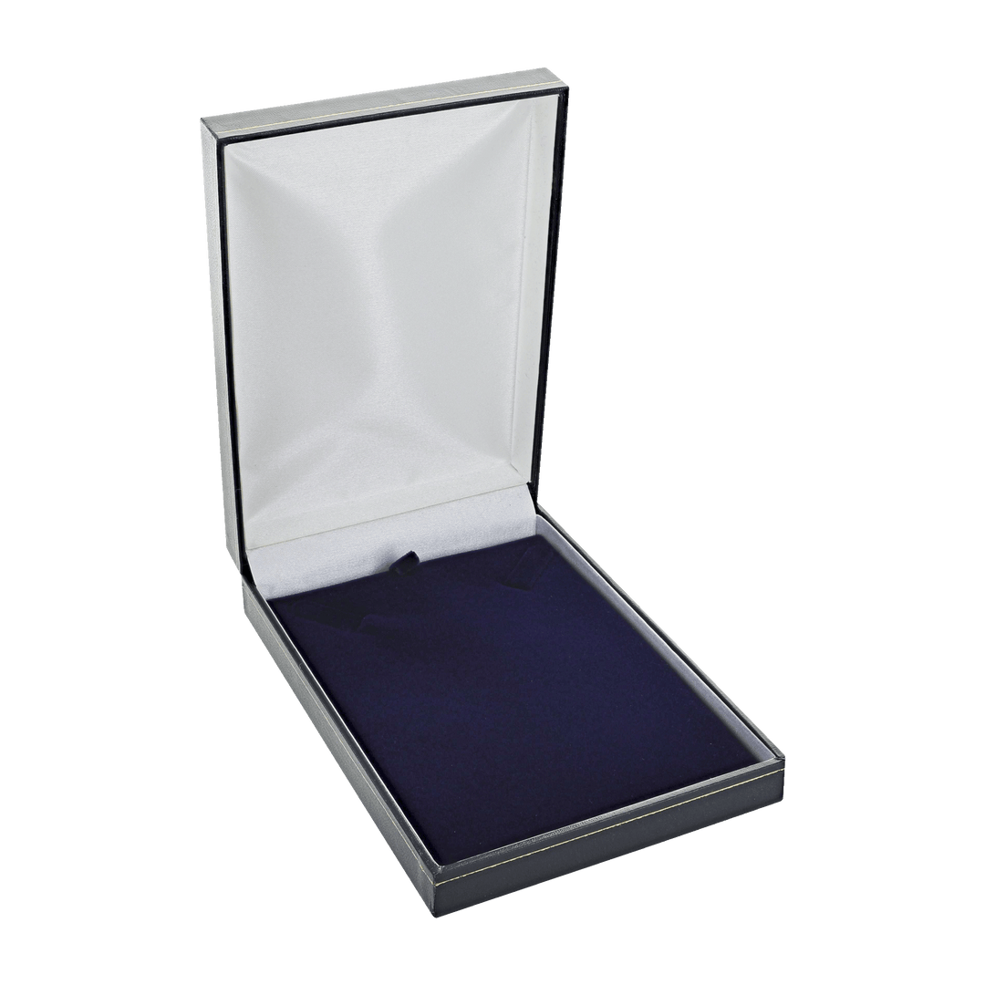 Classic Leatherette Necklace Box | Classic Jewellery Box | Pollards ...
